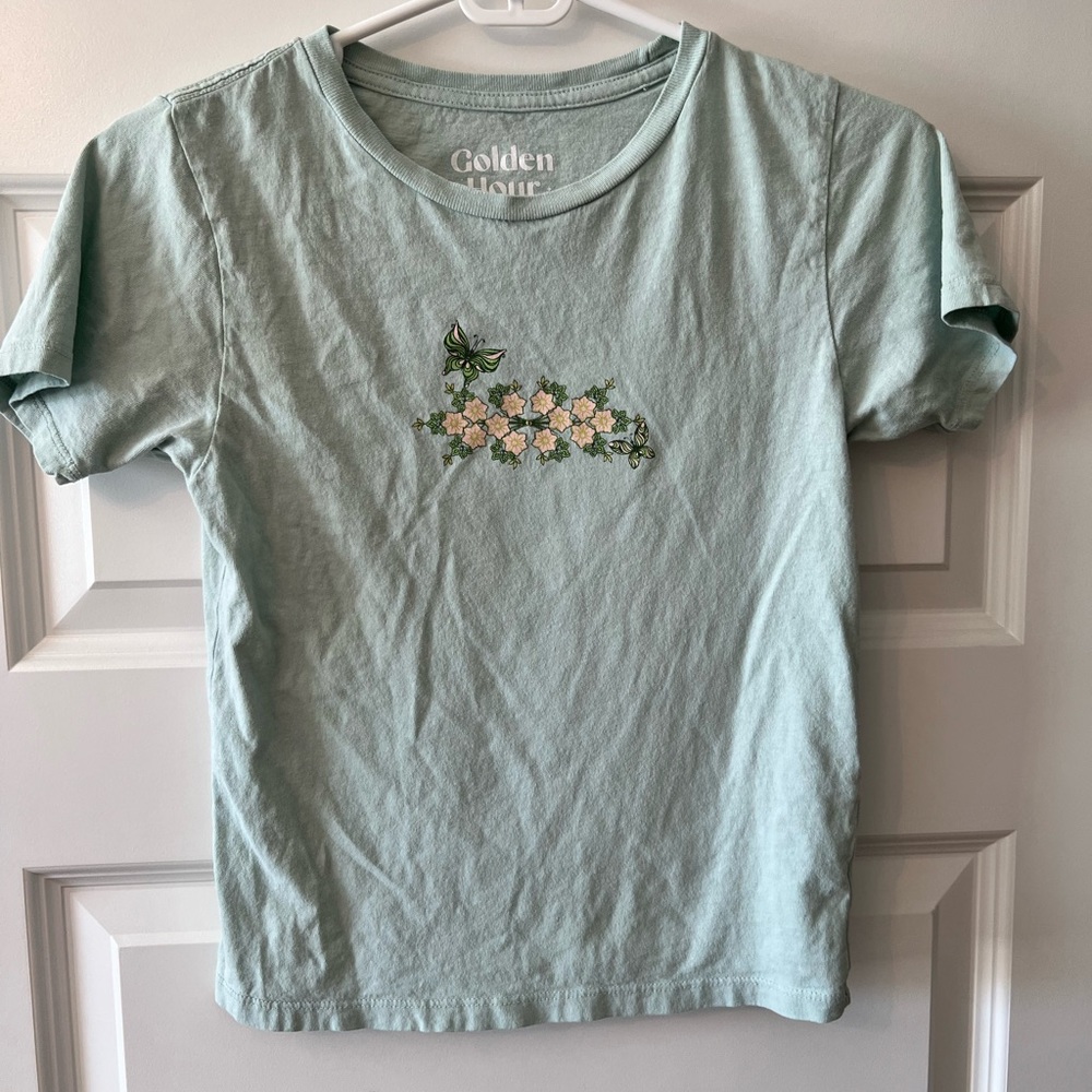 Golden Hour Butterfly Tshirt Size Small